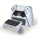 wireless controller keyboard ps5 bt 3.0 mini portable white