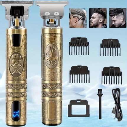 Professional Men's Facial Hair Trimmer and Clippers - High Precision.