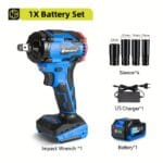 1000n.m brushless electric impact wrench high torque