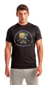 Tee Shirt, DTF T-shirt, available in sizes ranging from S to XL. Our unisex tees feature a classic crew neck and short sleeves,*note please look carefully some images different per like - Image 5